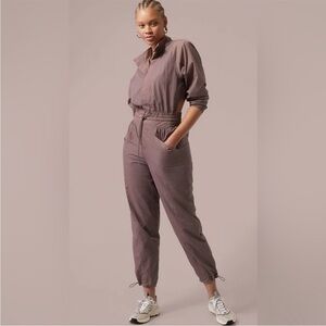 Athleta X Alicia Keys Utility Jumpsuit Size 8